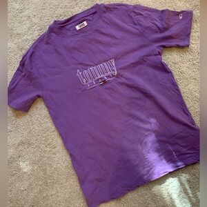 Purple tshirt Tommy Hilfiger